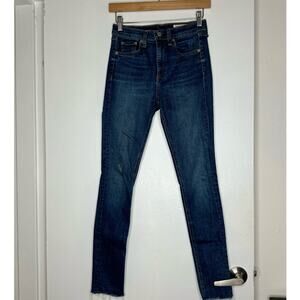 Rag & Bone Women's Size 26 Skinny Blue Jeans
